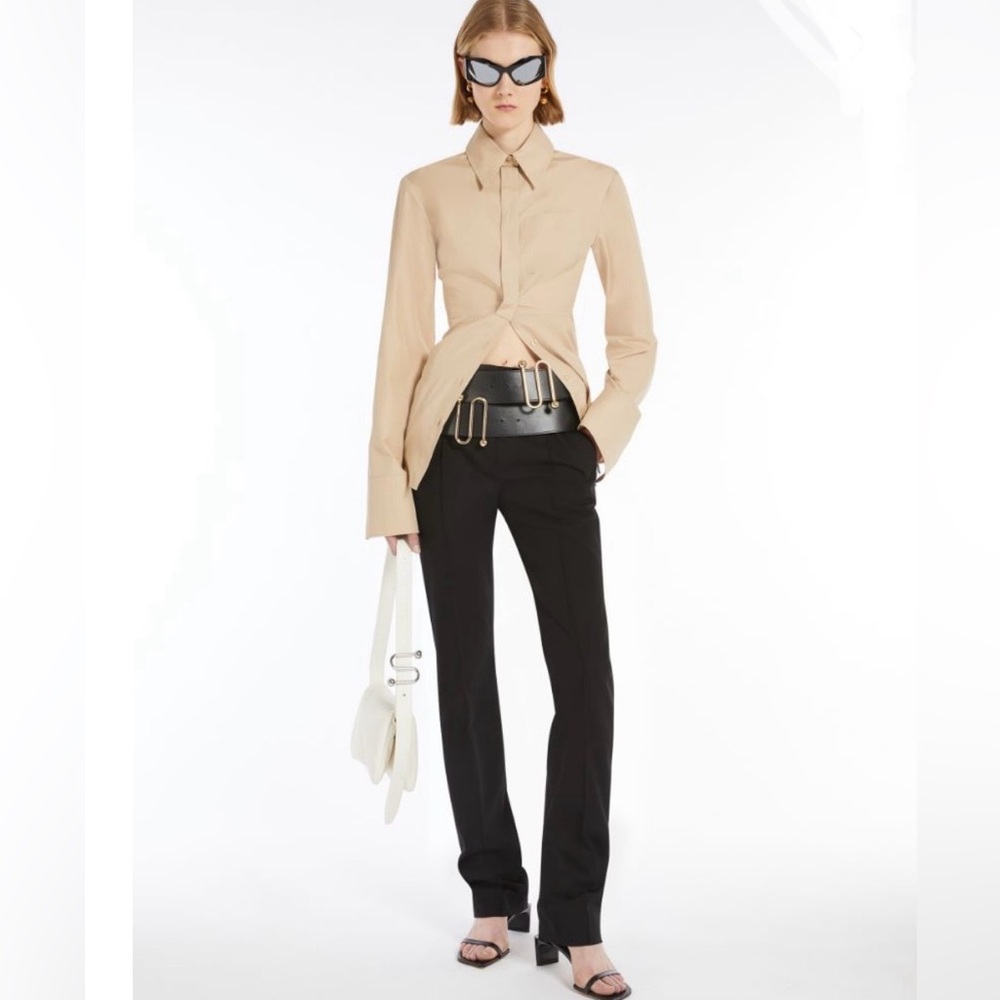 Sportmax Italy Slim-fit pants, trousers sz 6